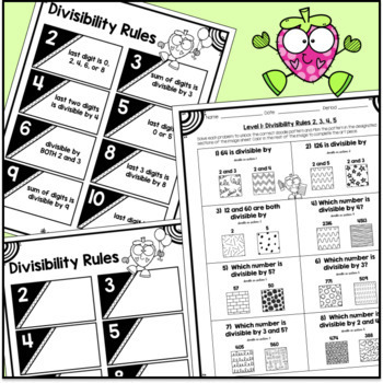 Divisibility Rules — preview page 3 of 4