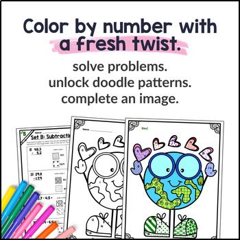 Decimal Operations Holiday Pack — preview page 2 of 4