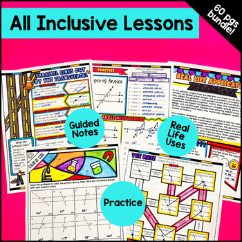 Pythagorean Theorem, Angles and Volume Guided Notes Unit Bundle — preview page 4 of 4