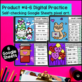 Decimal Operations BUNDLE — preview page 3 of 4