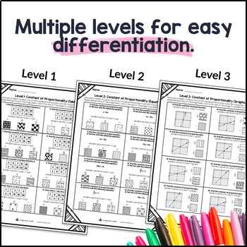 7th Grade Doodle Math BUNDLE — preview page 3 of 4