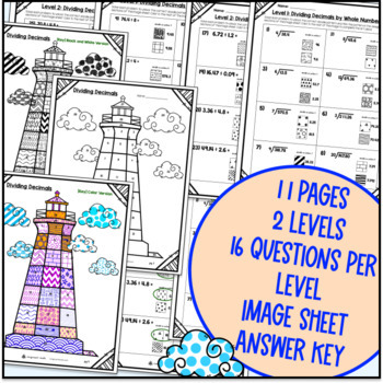Long Division with Decimals — preview page 4 of 4