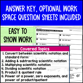Scientific Notation Pixel Art Unit BUNDLE — preview page 4 of 4