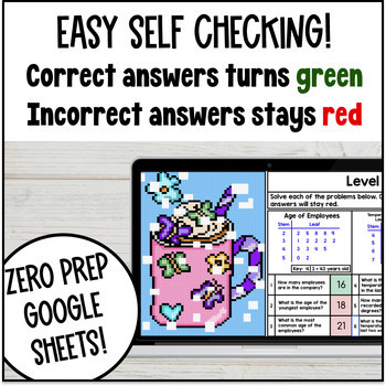 Dot Plots, Histograms, Stem-and-Leaf Plots Activity BUNDLE — preview page 3 of 4