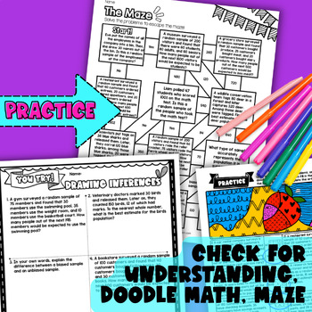 Population Inferences with Random Samples Guided Notes — preview page 3 of 4