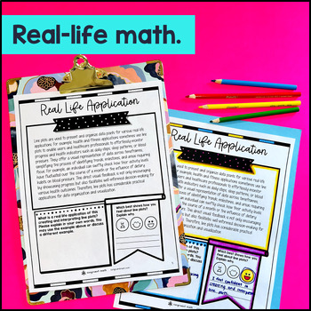 Line Plots with Fractions Guided Notes with Doodles — preview page 4 of 4