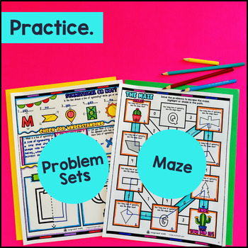 Line of Symmetry 4th Grade Guided Notes w Doodles Worksheets 4.G.A.3 Symmetrical — preview page 3 of 4