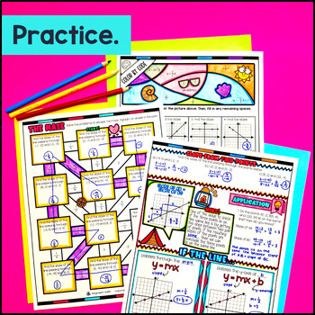 Slope from Similar Triangles Guided Notes w/ Doodles — preview page 3 of 4