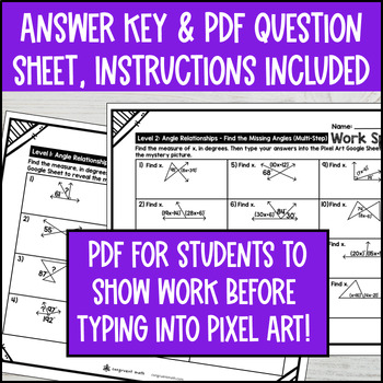 Find the Missing Angle Digital Pixel Art — preview page 4 of 4