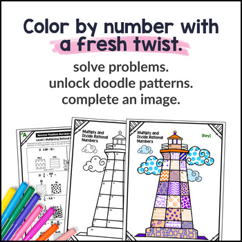 Multiplying & Dividing Rational Numbers — preview page 2 of 4