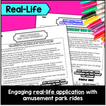 Area and Circumference of Circles Guided Notes & Doodles — preview page 4 of 4
