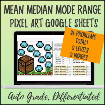 Mean Median Mode Range Activity BUNDLE — preview page 3 of 4