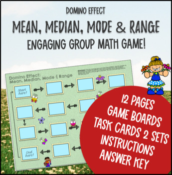Mean Median Mode Range Activity BUNDLE — preview page 4 of 4