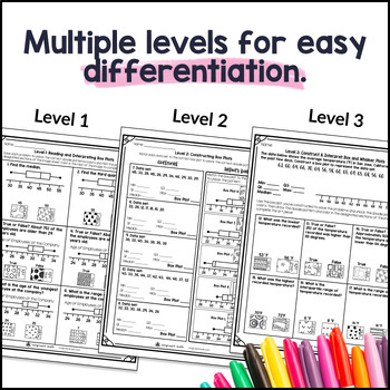 6th Grade Doodle Math BUNDLE — preview page 3 of 4
