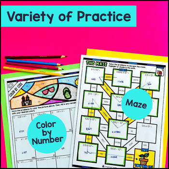 Decimal Place Value and Powers of 10 Guided Notes w Doodles — preview page 3 of 4