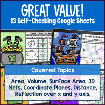 Geometry Pixel Art Unit BUNDLE — preview page 2 of 4