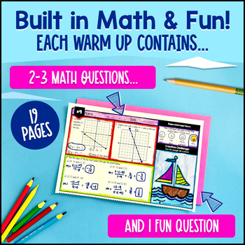 Identify & Evaluate Functions 8th Grade Math Warm Ups CCSS — preview page 2 of 4