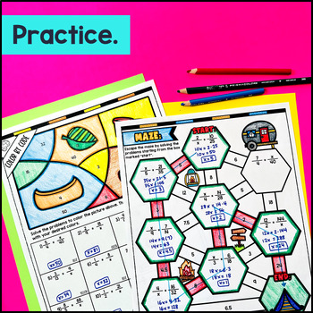 Solving Proportions & Proportional Relationships Guided Notes w/ Doodles Sketch — preview page 3 of 4