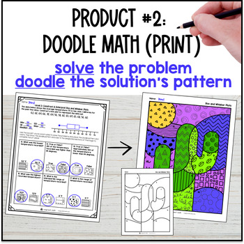 Box & Whisker Plots Activity BUNDLE — preview page 4 of 4
