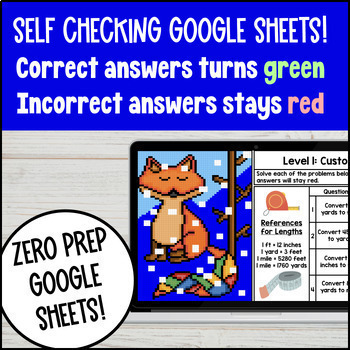 Measurement Conversions Digital Pixel Art — preview page 3 of 4