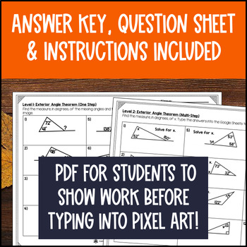 [Fall Halloween] 6th 7th 8th Digital Pixel Art Grade Math Bundle Math CCSS — preview page 4 of 4