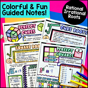 Real Number System Guided Notes BUNDLE — preview page 2 of 4