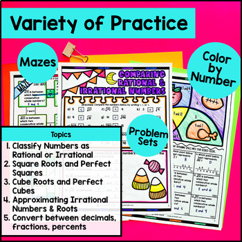 Real Number System Guided Notes BUNDLE — preview page 3 of 4
