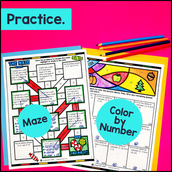 Distance Between Two Points Guided Notes w/ Doodles — preview page 3 of 4