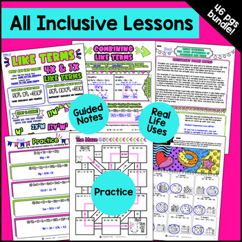 Expressions Rational Coefficients Guided Notes — preview page 4 of 4