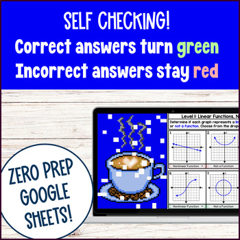 8th Grade Math Full Year Digital Pixel Art BUNDLE — preview page 3 of 4