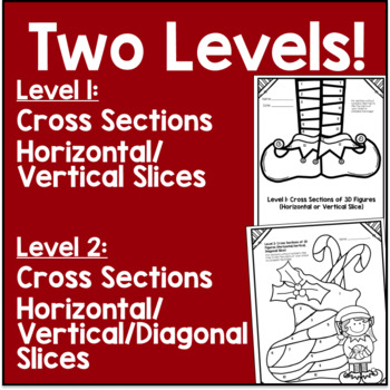 Winter Cross Sections of 3D Figures — preview page 3 of 4