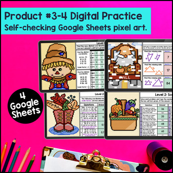 Dilations, Scale Factors Scale Drawings Digital & Print — preview page 4 of 4