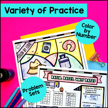 Ratios, Rates, Proportions Guided Notes — preview page 3 of 4