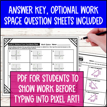 Geometry Pythagorean Theorem, Volume Pixel Art Unit BUNDLE — preview page 4 of 4