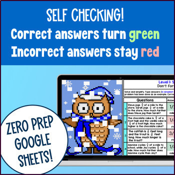 Fractions Pixel Art Unit BUNDLE — preview page 3 of 4