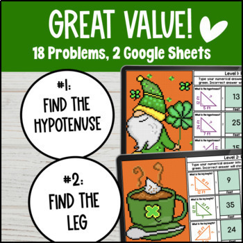 Pythagorean Theorem Digital Pixel Art — preview page 2 of 4