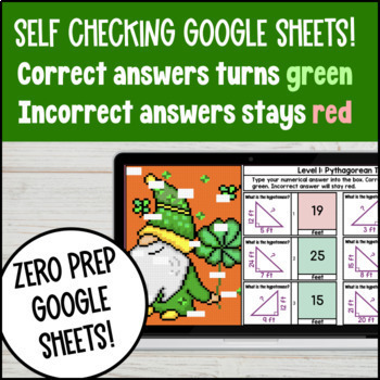 Pythagorean Theorem Digital Pixel Art — preview page 3 of 4
