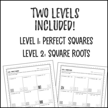 Perfect Squares and Square Roots — preview page 3 of 4