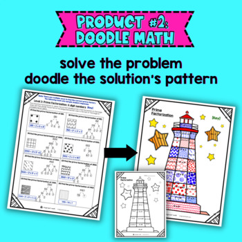 Prime Factorization Topic BUNDLE — preview page 4 of 4