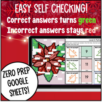 [Winter] Pythagorean Theorem Pixel Art — preview page 3 of 4