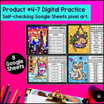 Operations with Scientific Notations Digital & Print — preview page 4 of 4