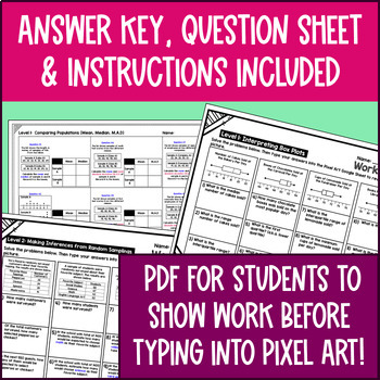 Statistics Pixel Art Unit BUNDLE — preview page 4 of 4