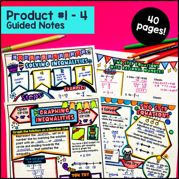 Equations and Inequalities — preview page 2 of 4