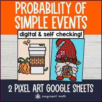 Thumbnail for [Thanksgiving] Probability of Simple Events Digital Pixel Art Uniform Model