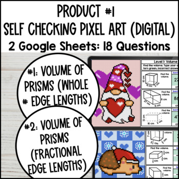Volume of Rectangular Prisms Activity BUNDLE — preview page 2 of 4