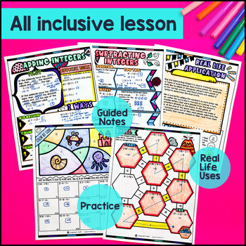 Integer Operations Digital & Print Bundle — preview page 3 of 4
