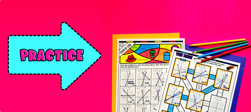 System of Equations by Graphing Practice
