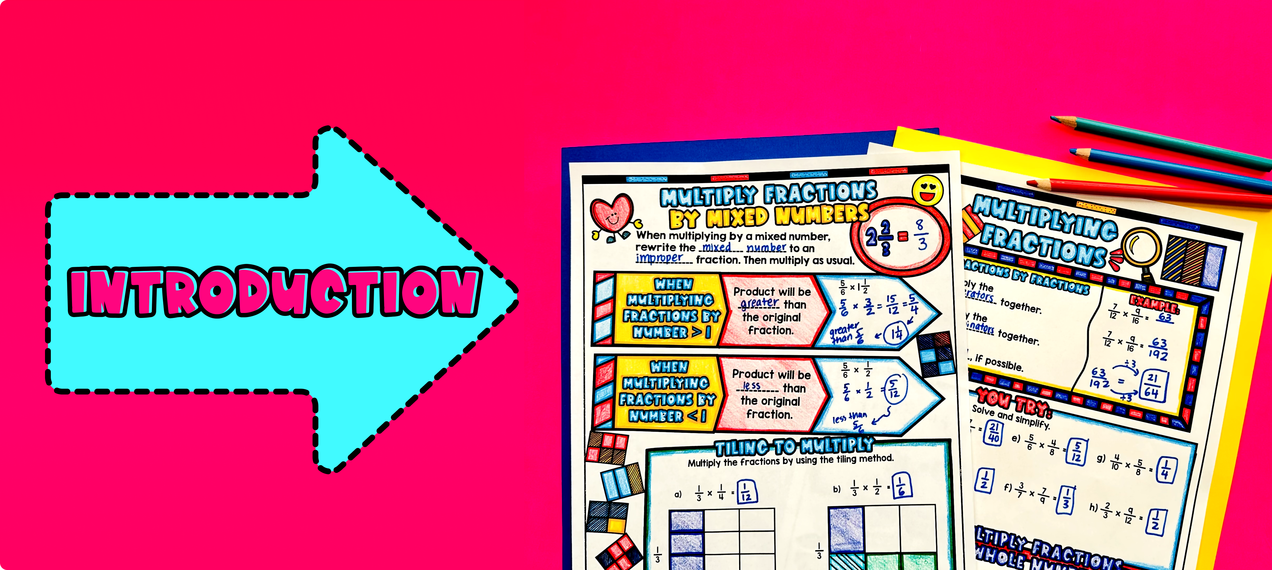 Introduction image - fraction multiplication
