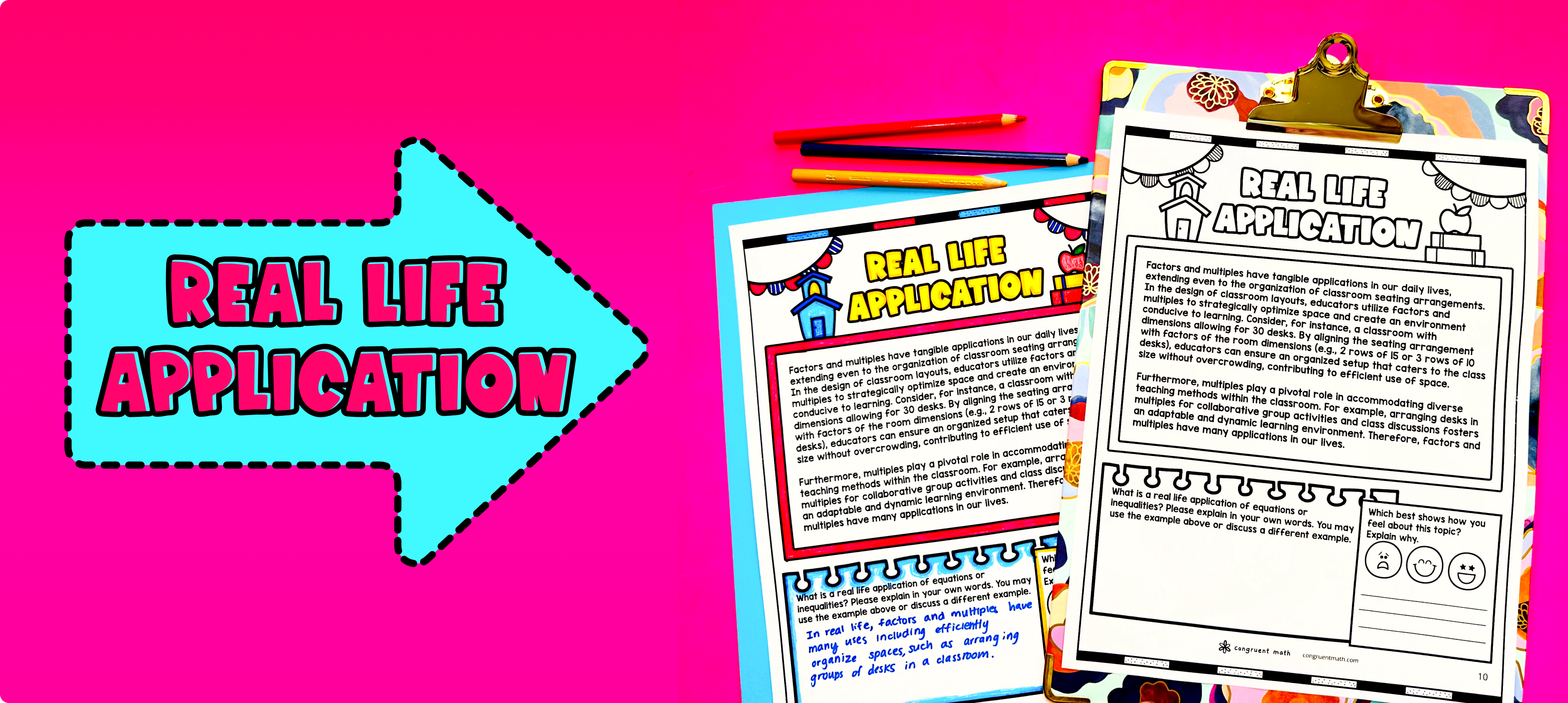 real life applications gcf lcm