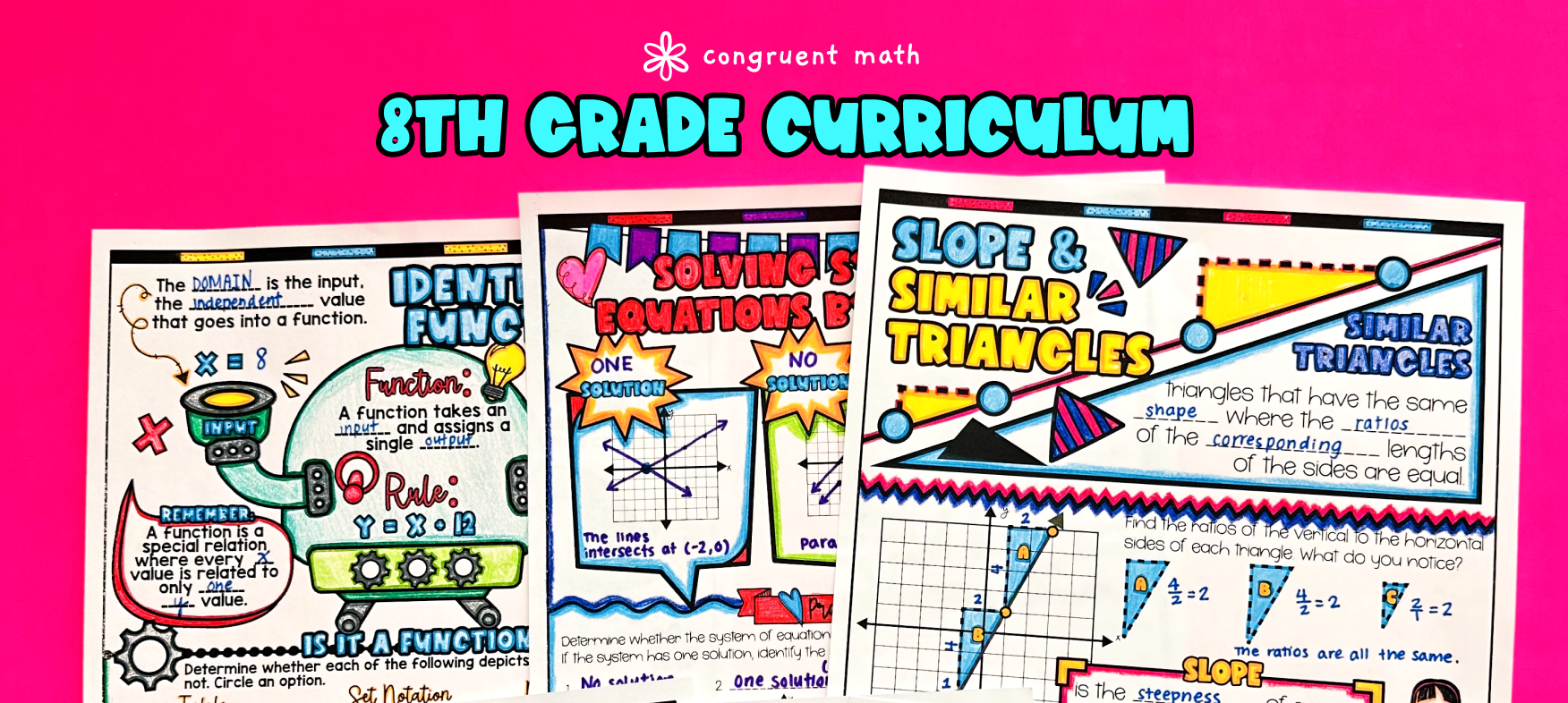 8th Grade Curriculum